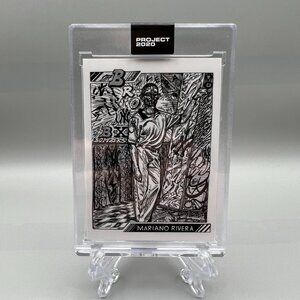 Topps Project 2020 #91 1992 Mariano Rivera JK5 Baseball Card New York Yankees NY